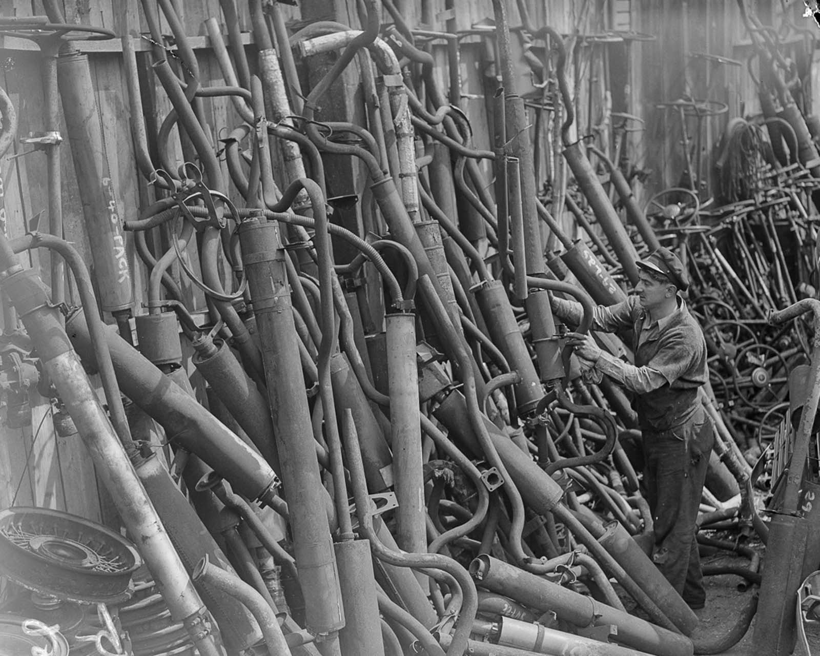 scrap metal drive world war two