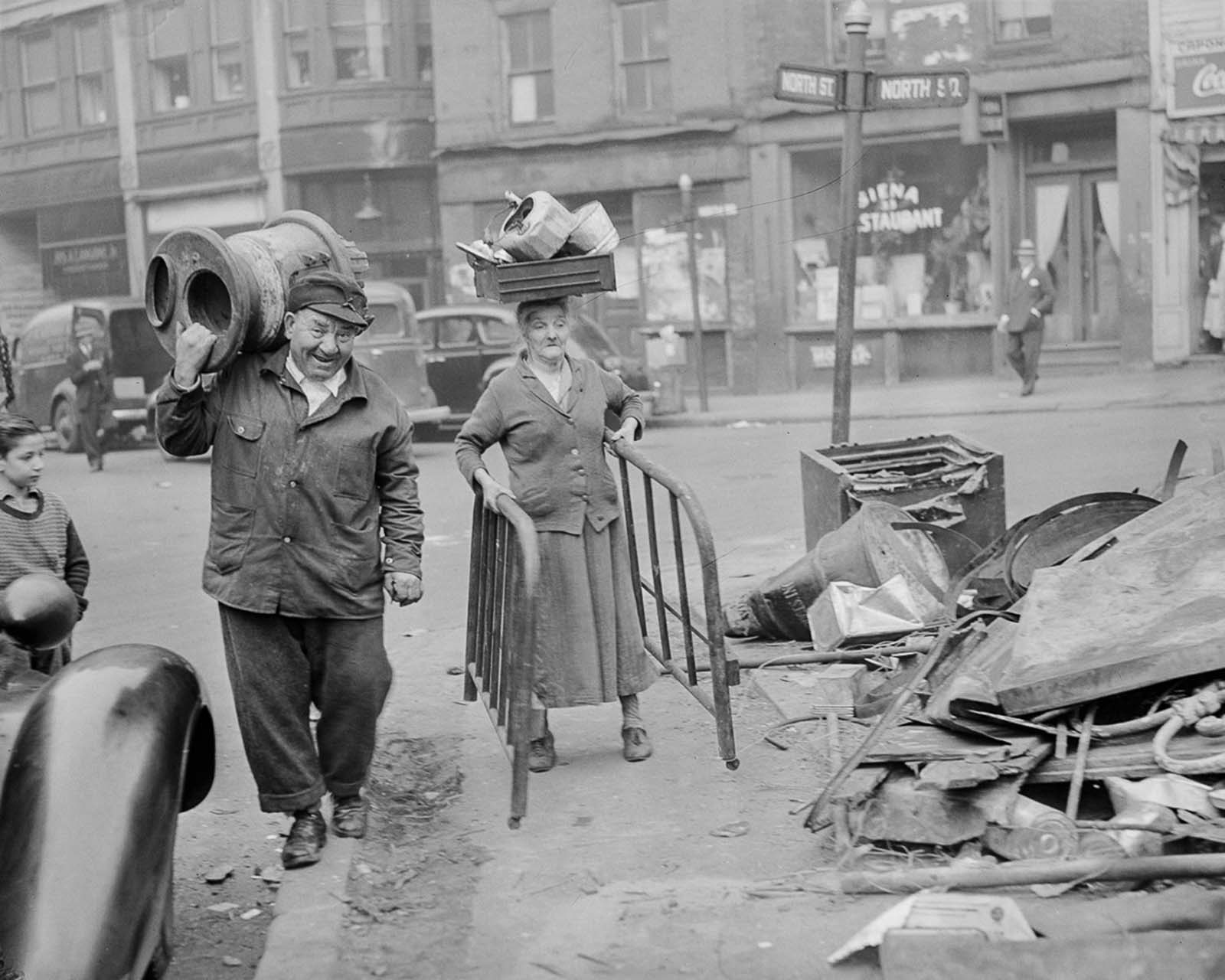 scrap metal drive world war two
