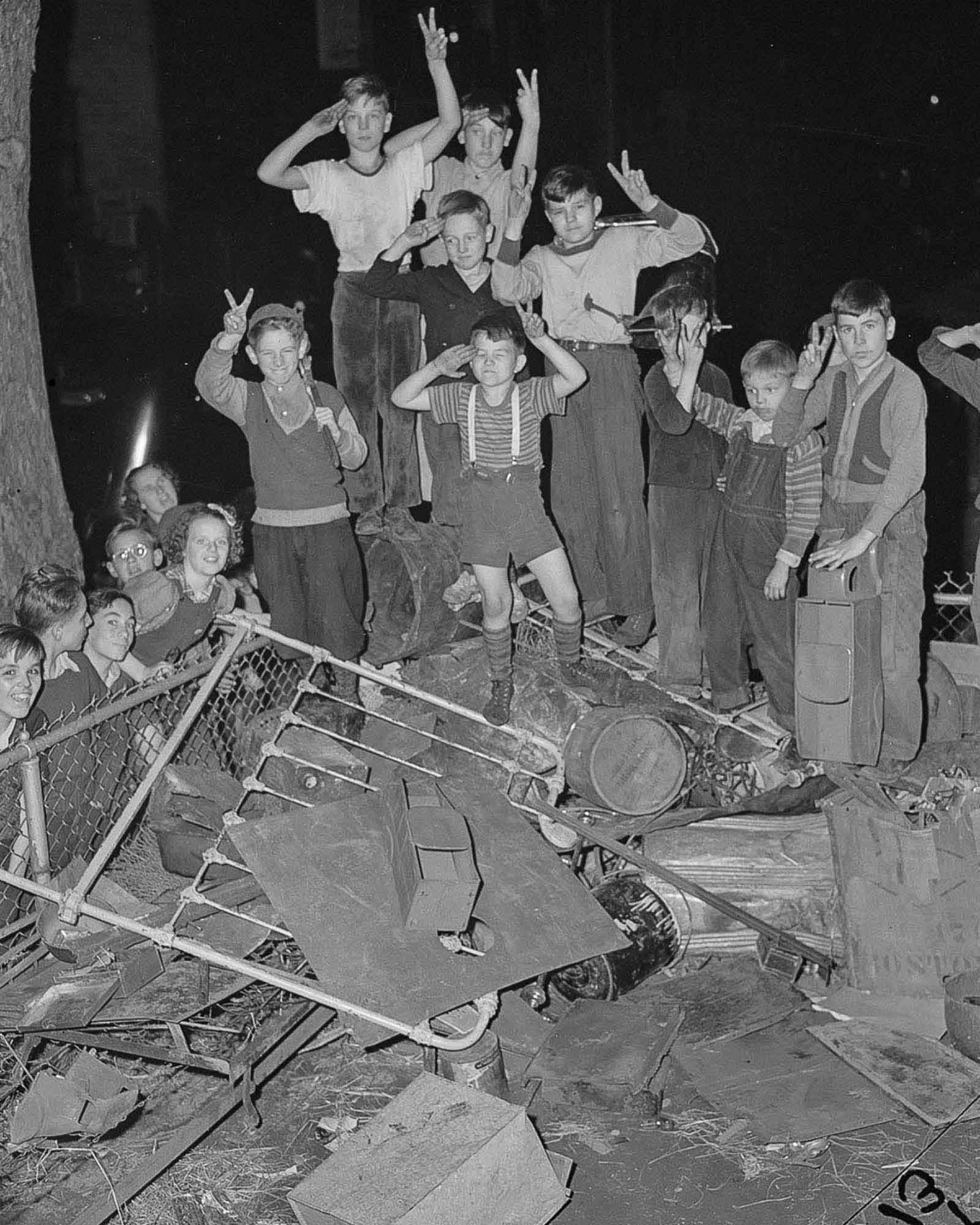 scrap metal drive world war two