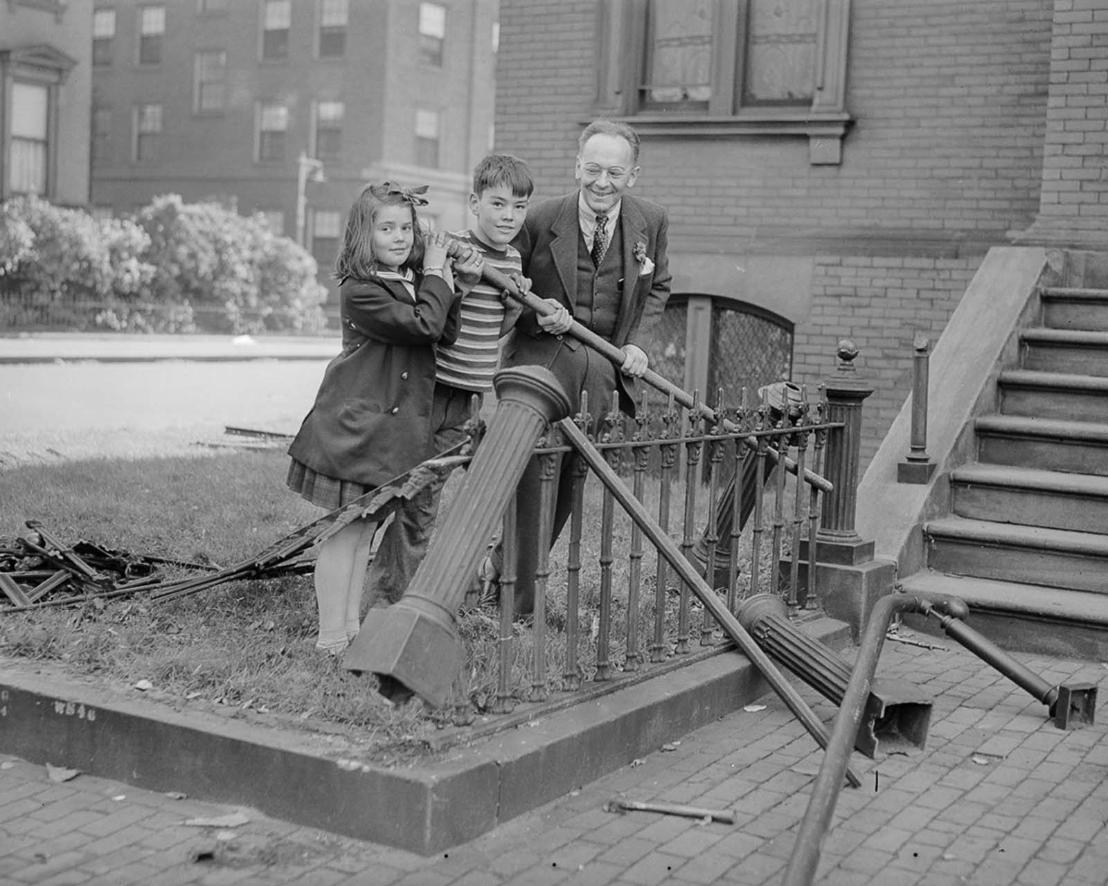 scrap metal drive world war two