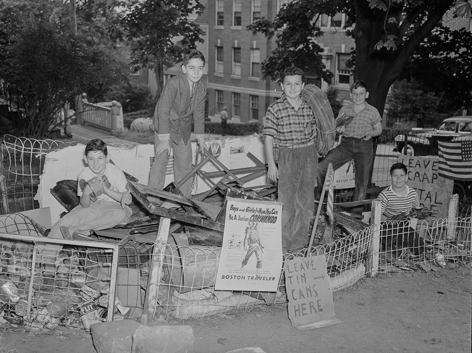 scrap metal drive world war two