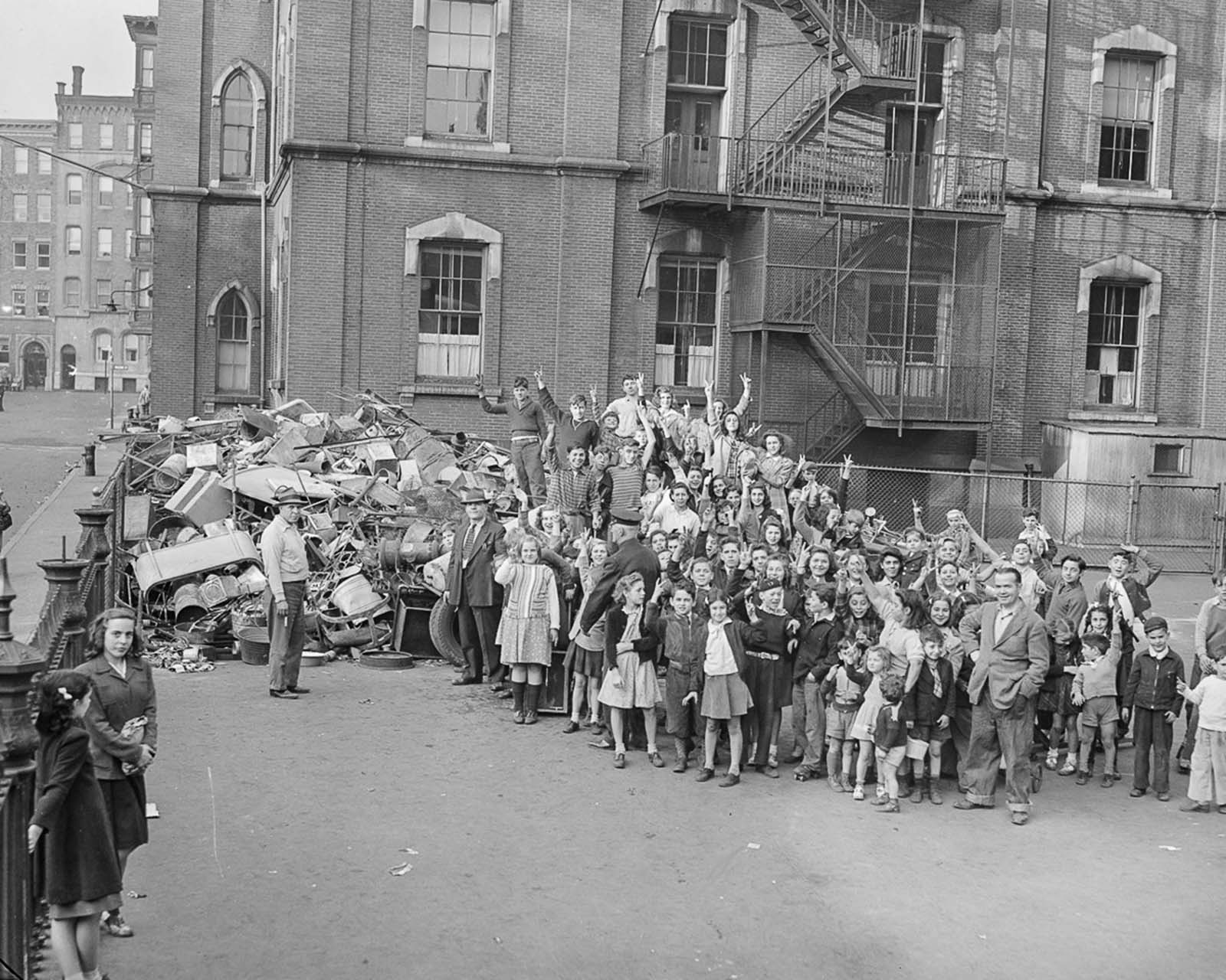 scrap metal drive world war two