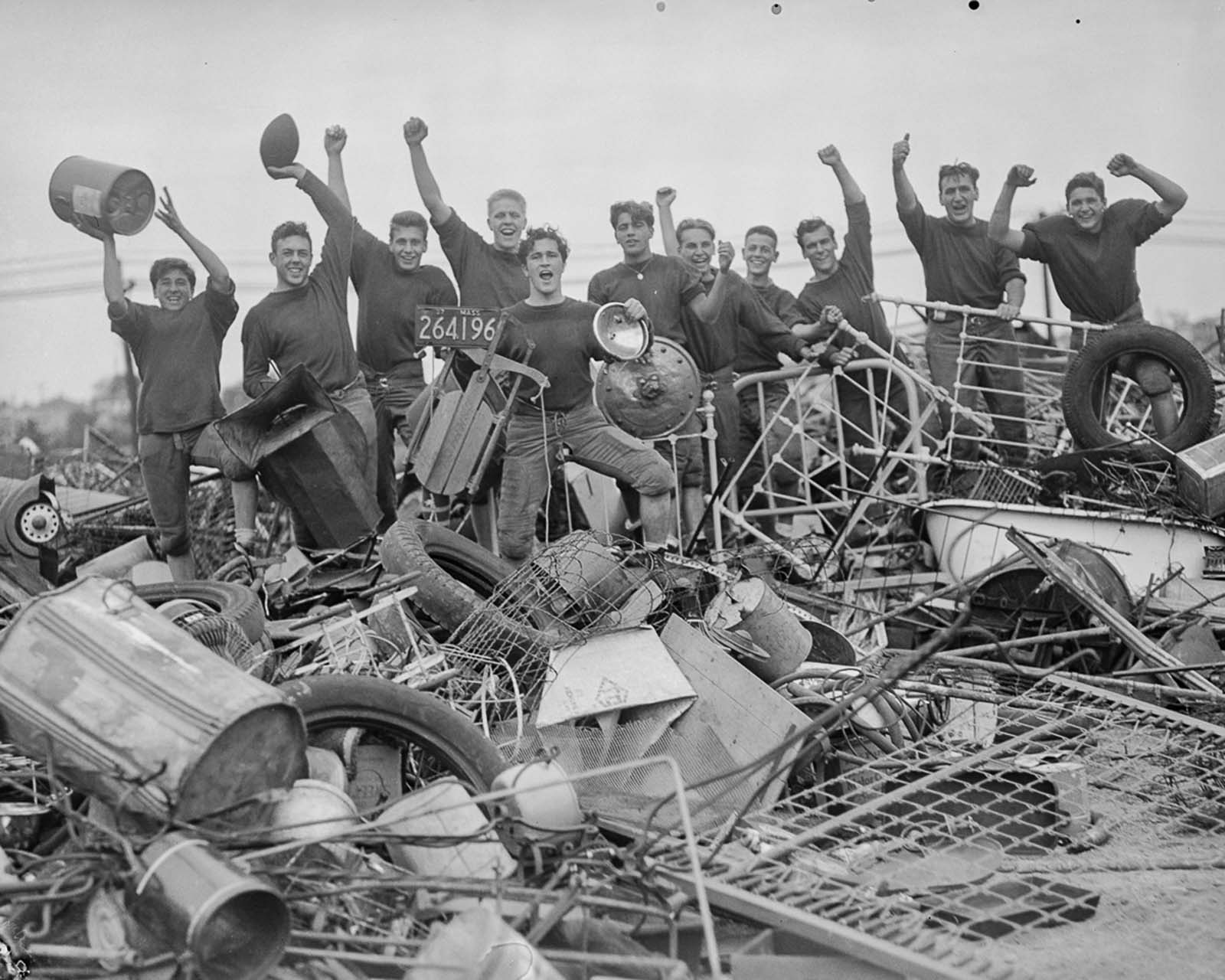 scrap metal drive world war two