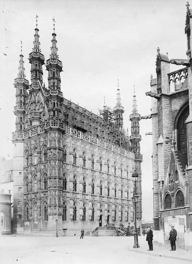 leuven destruction photos first world war