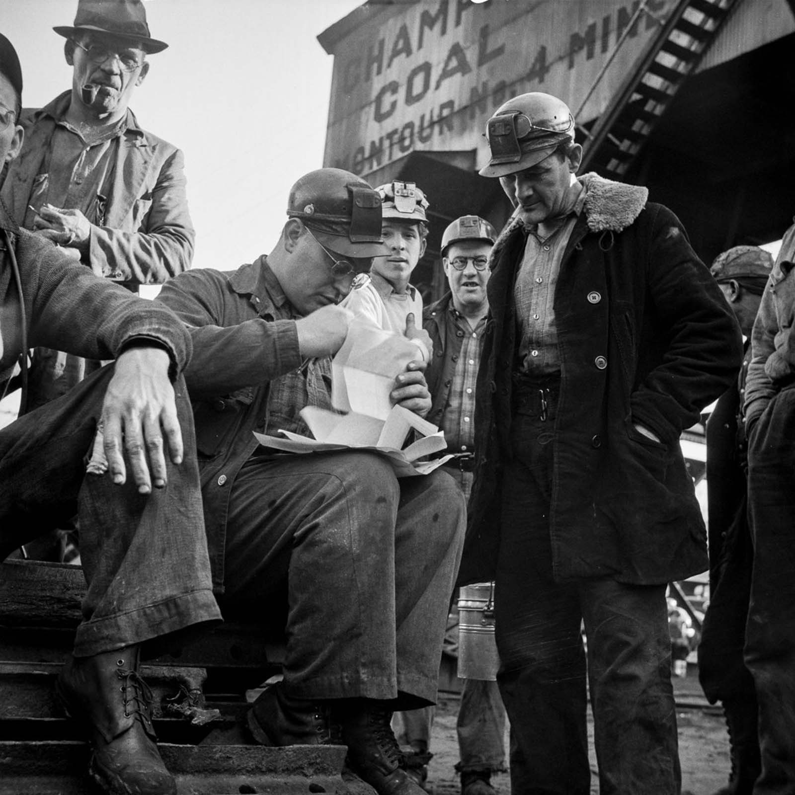 pennsylvania coal miners pictures