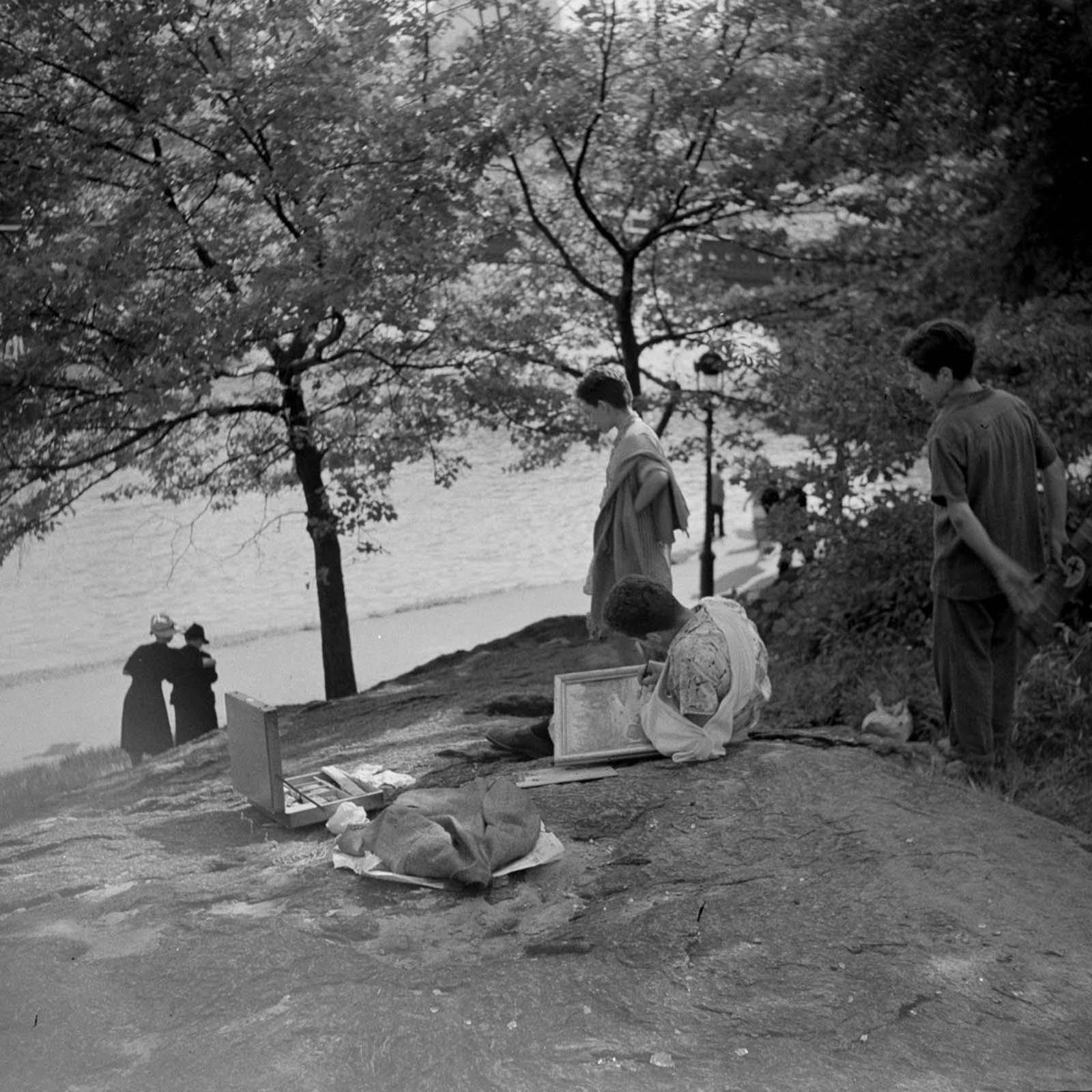 central park photos 1940s