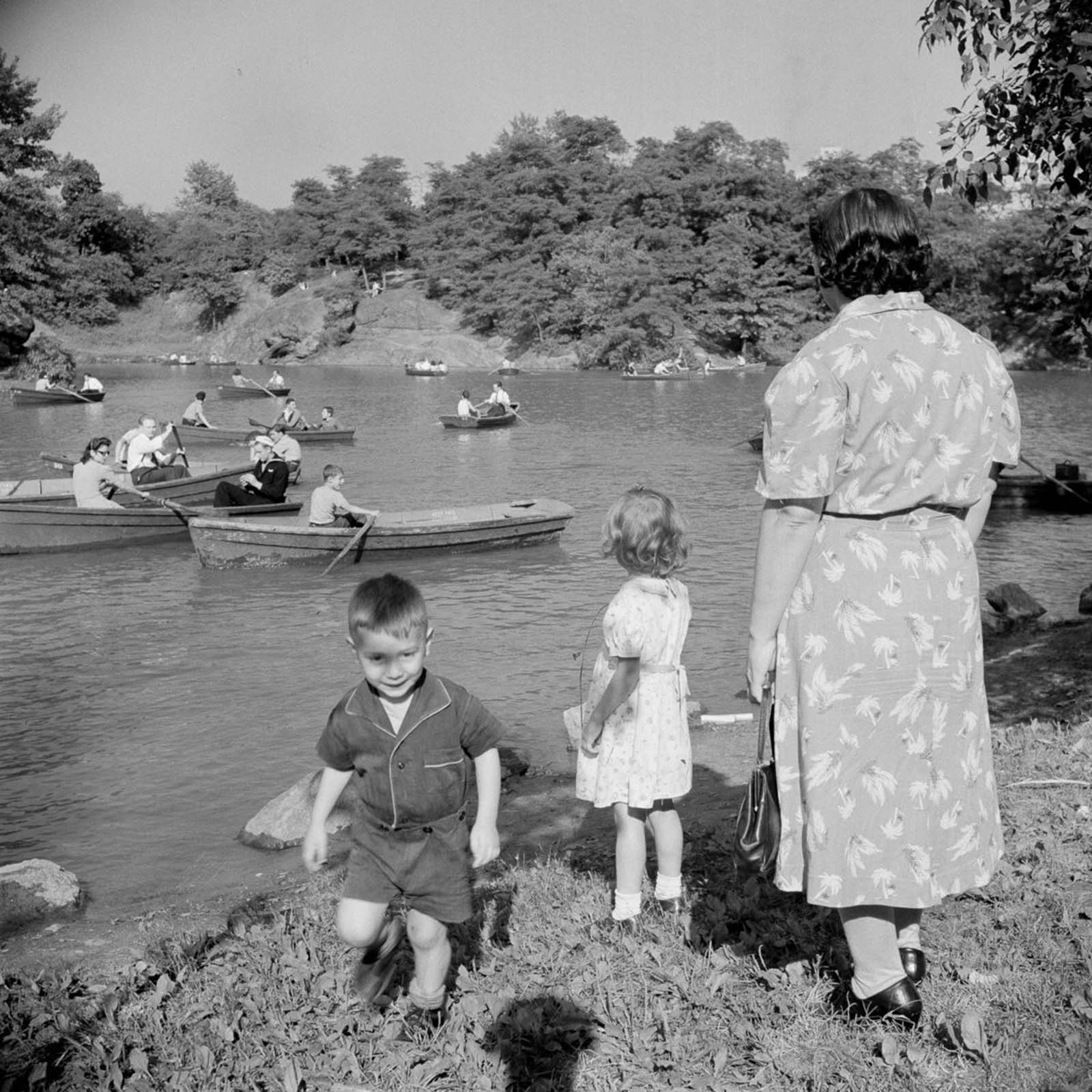 central park photos 1940s