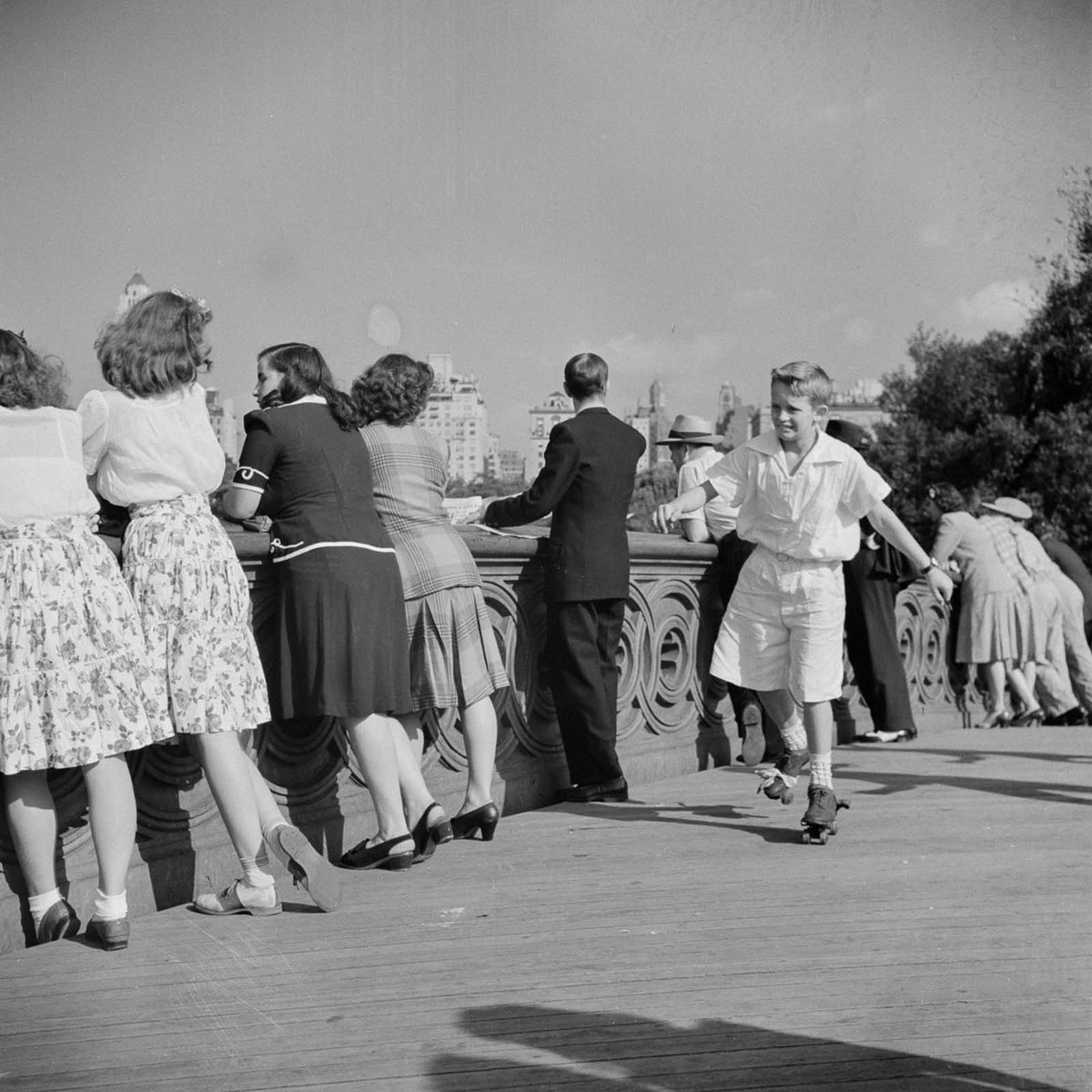 central park photos 1940s