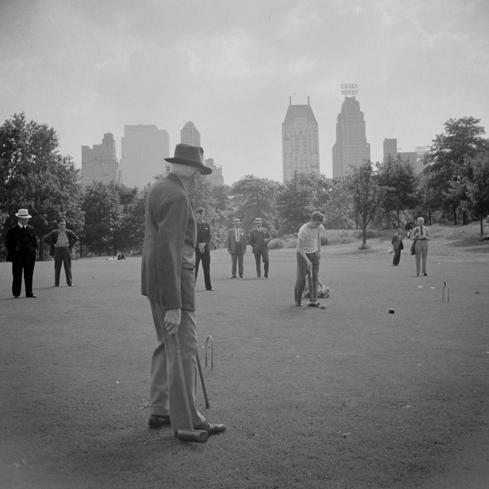 central park photos 1940s