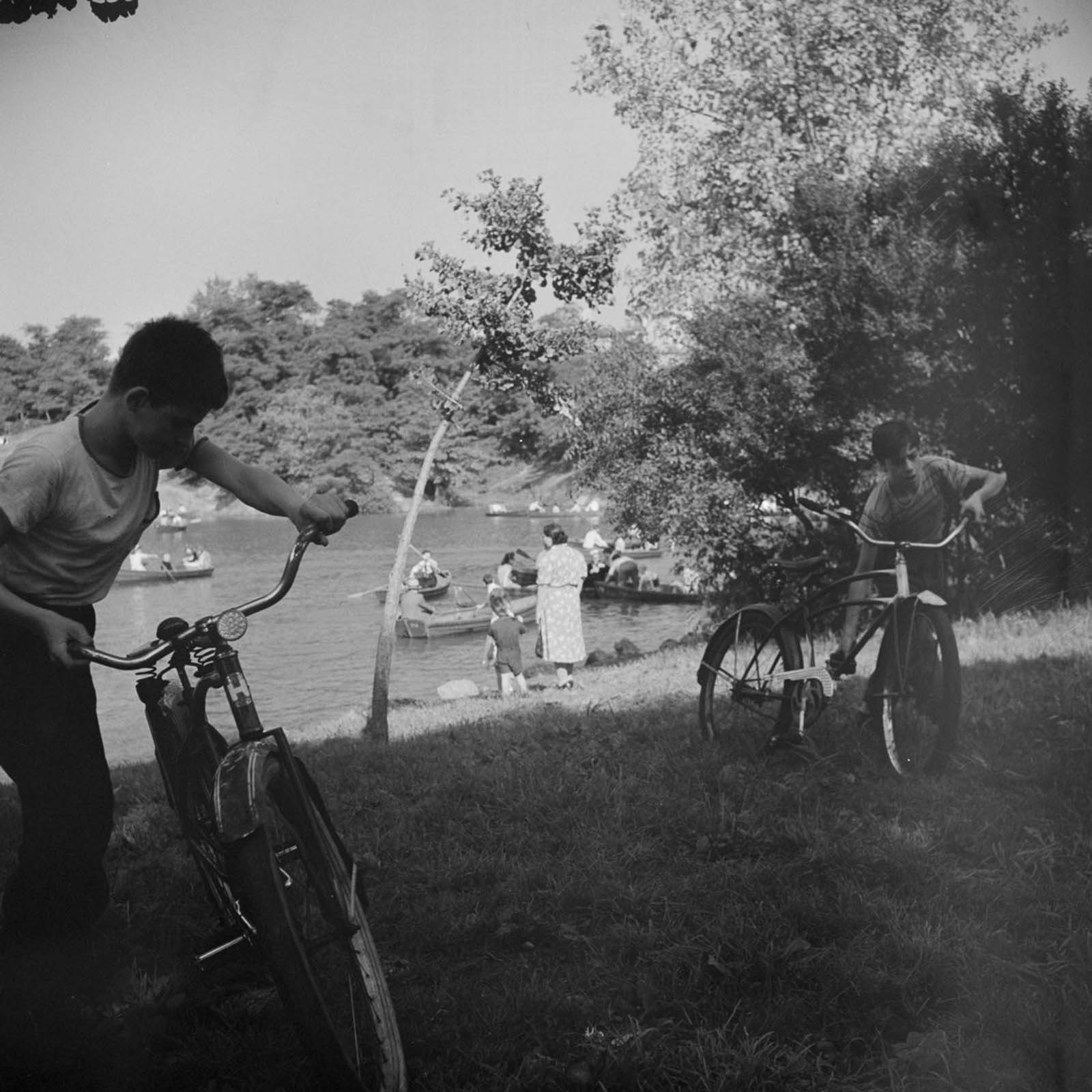 central park photos 1940s