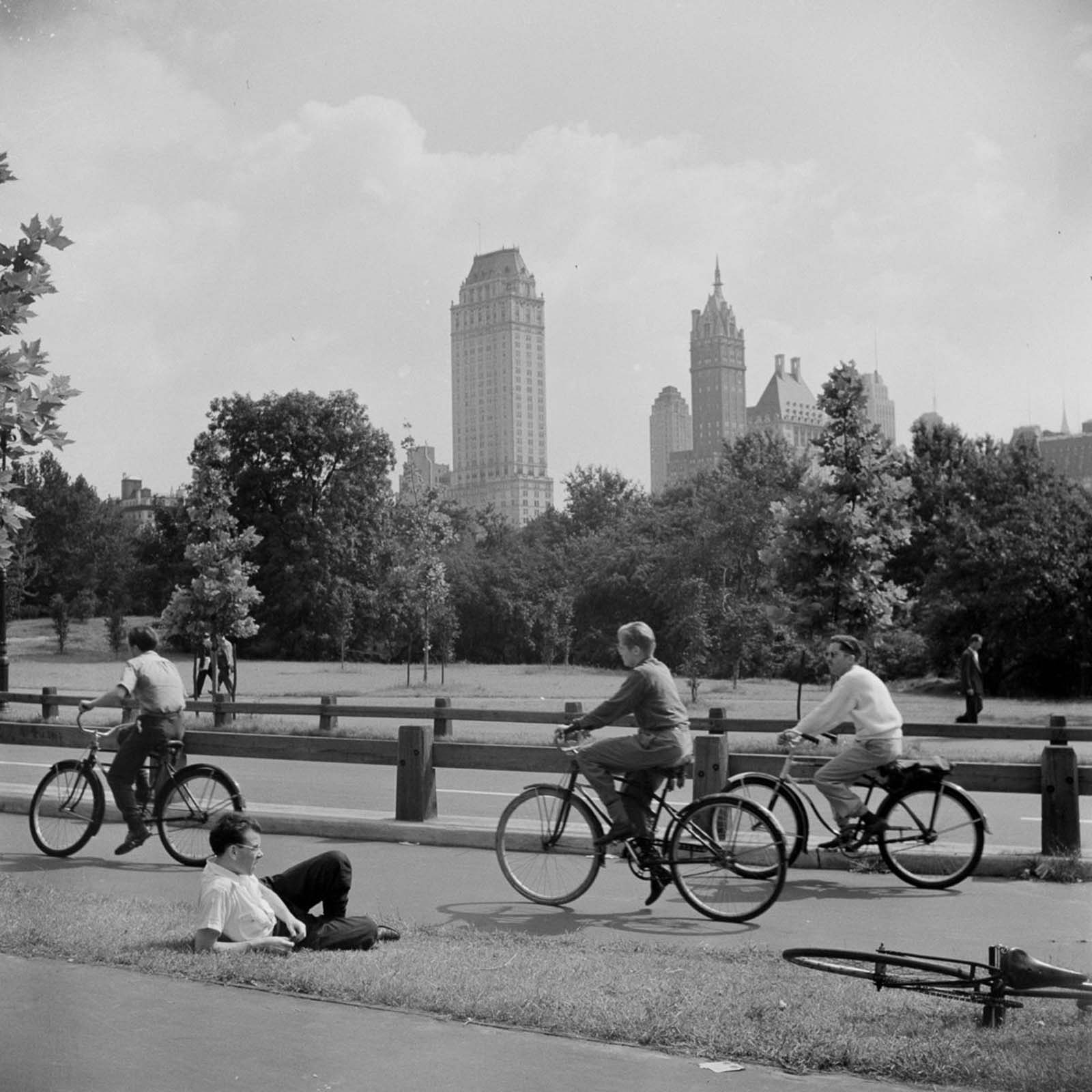 central park photos 1940s