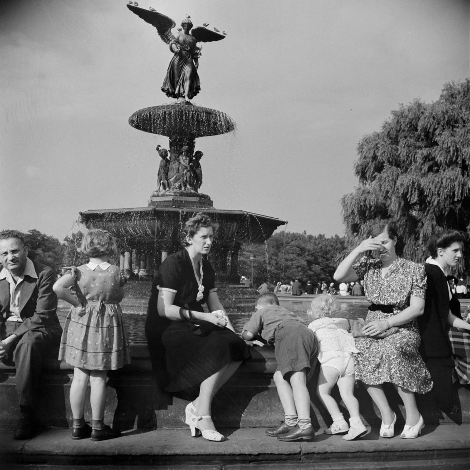 central park photos 1940s