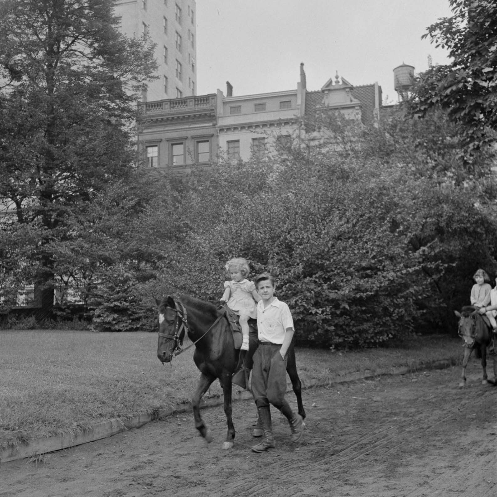 central park photos 1940s