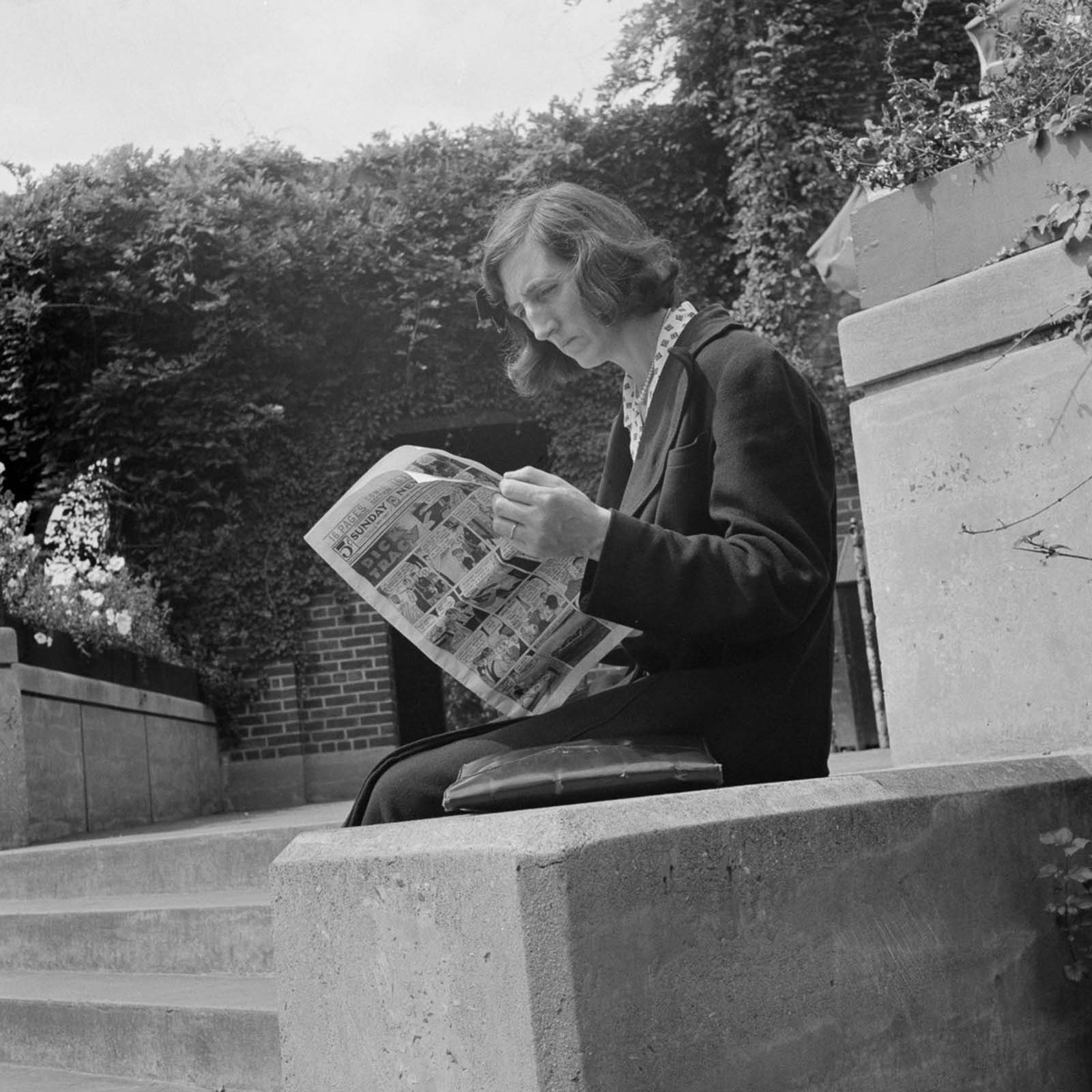 central park photos 1940s