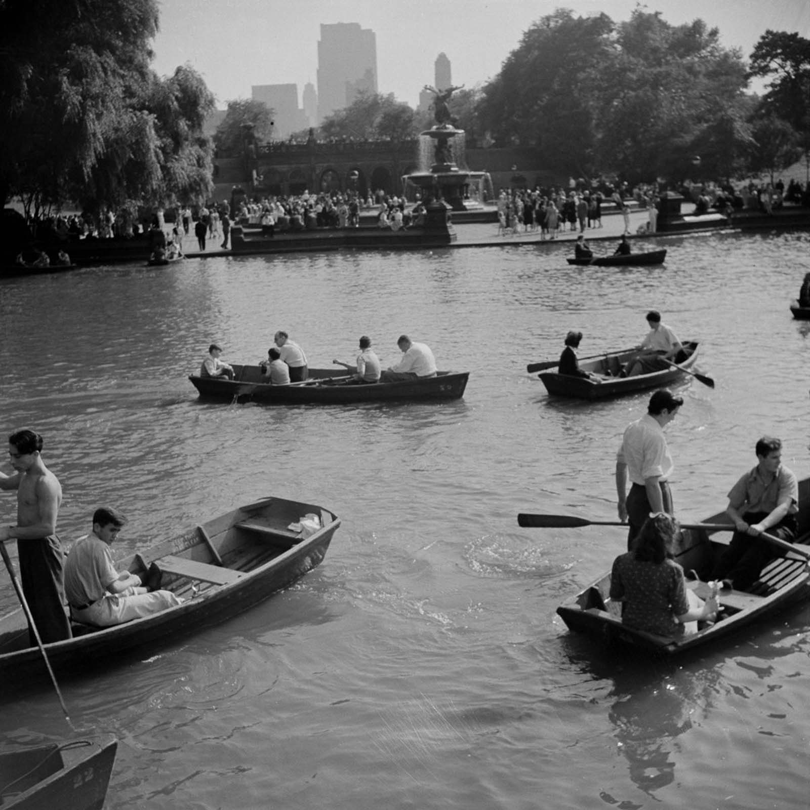 central park photos 1940s