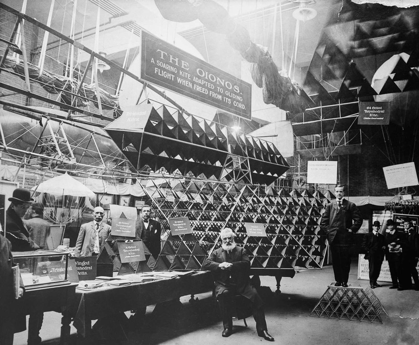 alexander graham bell tetrahedral kites