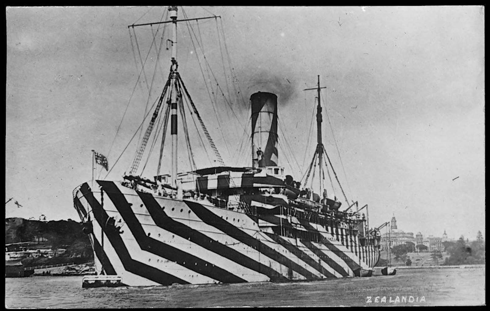 dazzle camouflage world war photographs