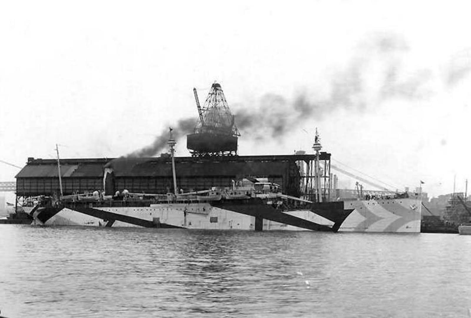 dazzle camouflage world war photographs