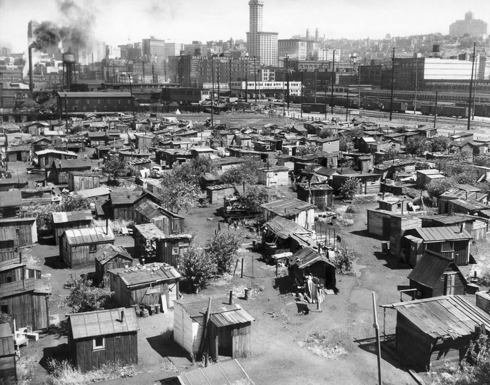 hoovervilles great depression photographs