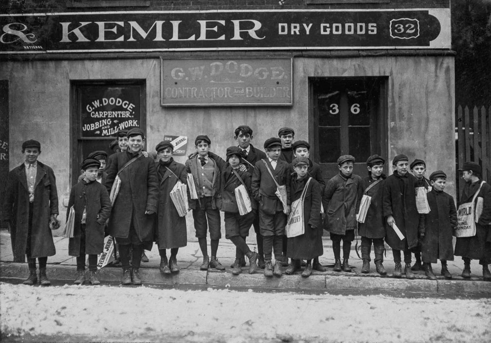 newsies photos lewis hine