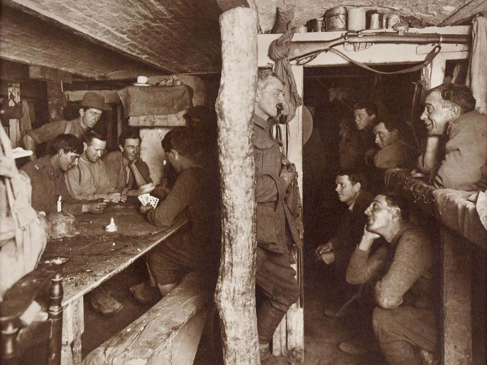 Western front photographs frank hurley