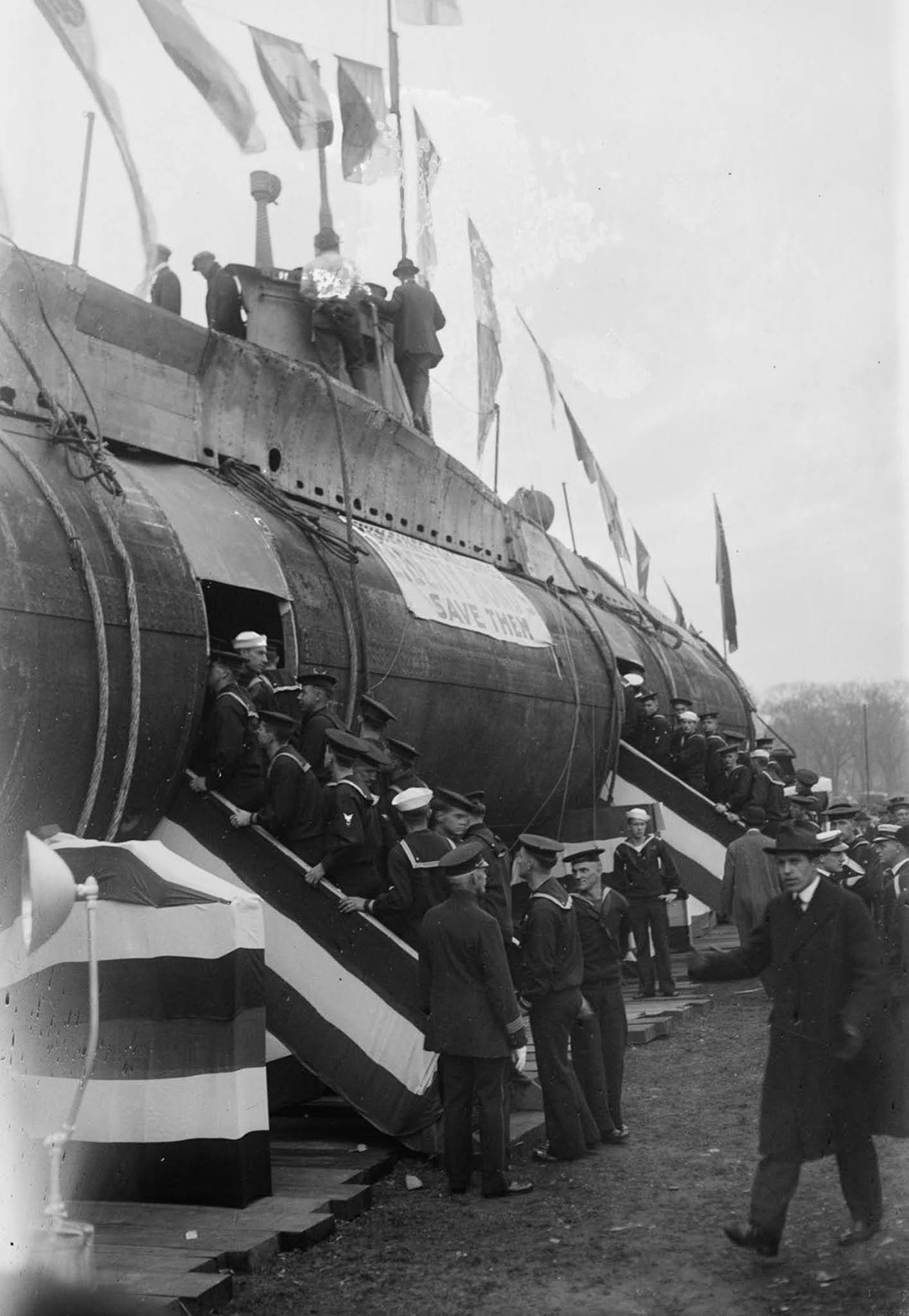 german submarine central park new york