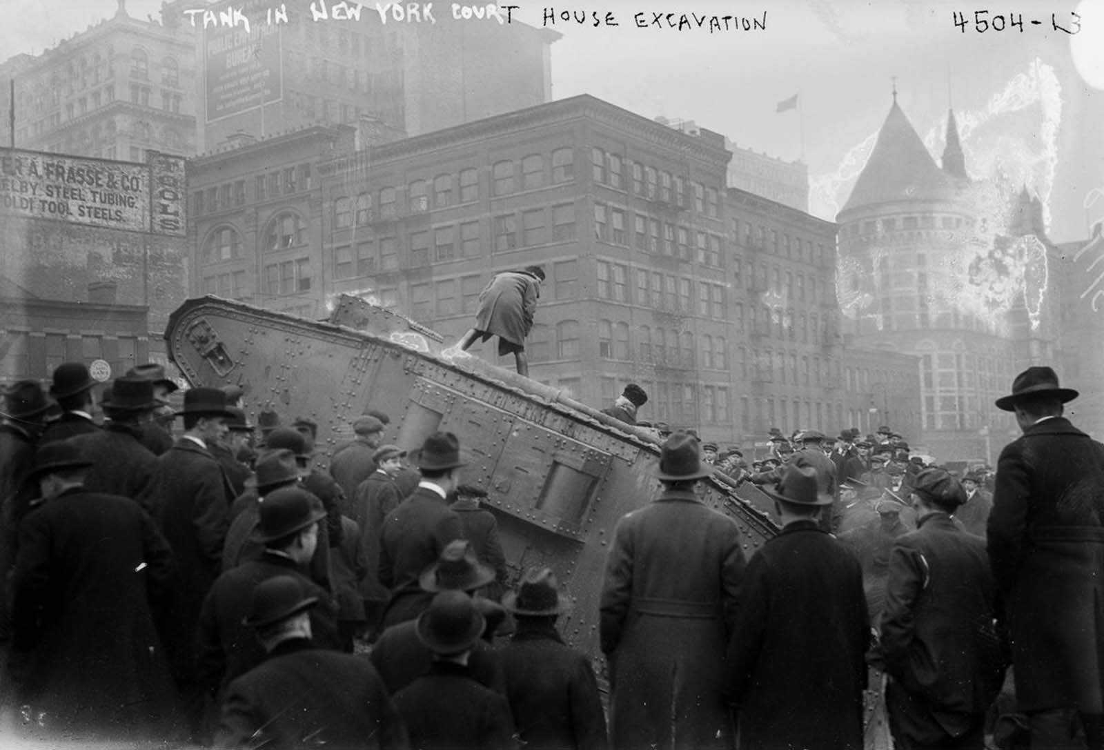 german submarine central park new york