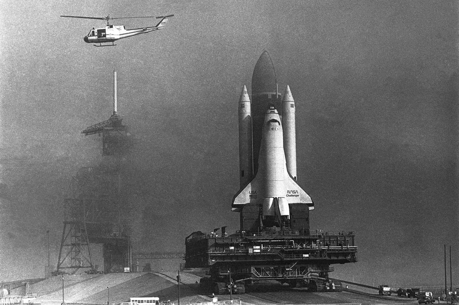 challenger disaster pictures