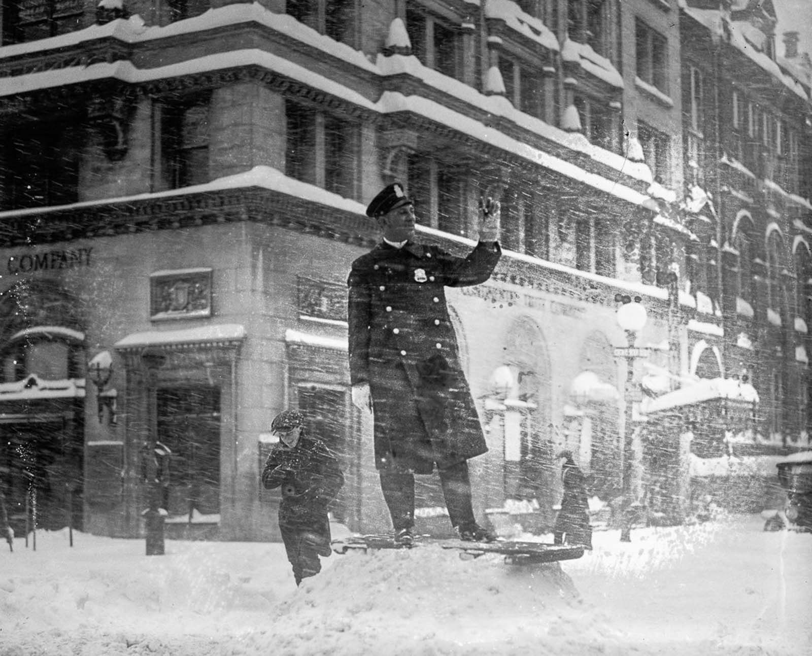 knickerbocker storm photos washington DC
