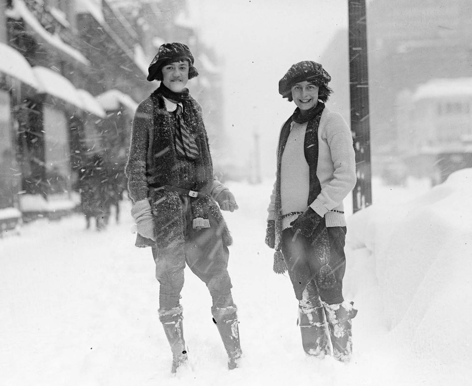 knickerbocker storm photos washington DC