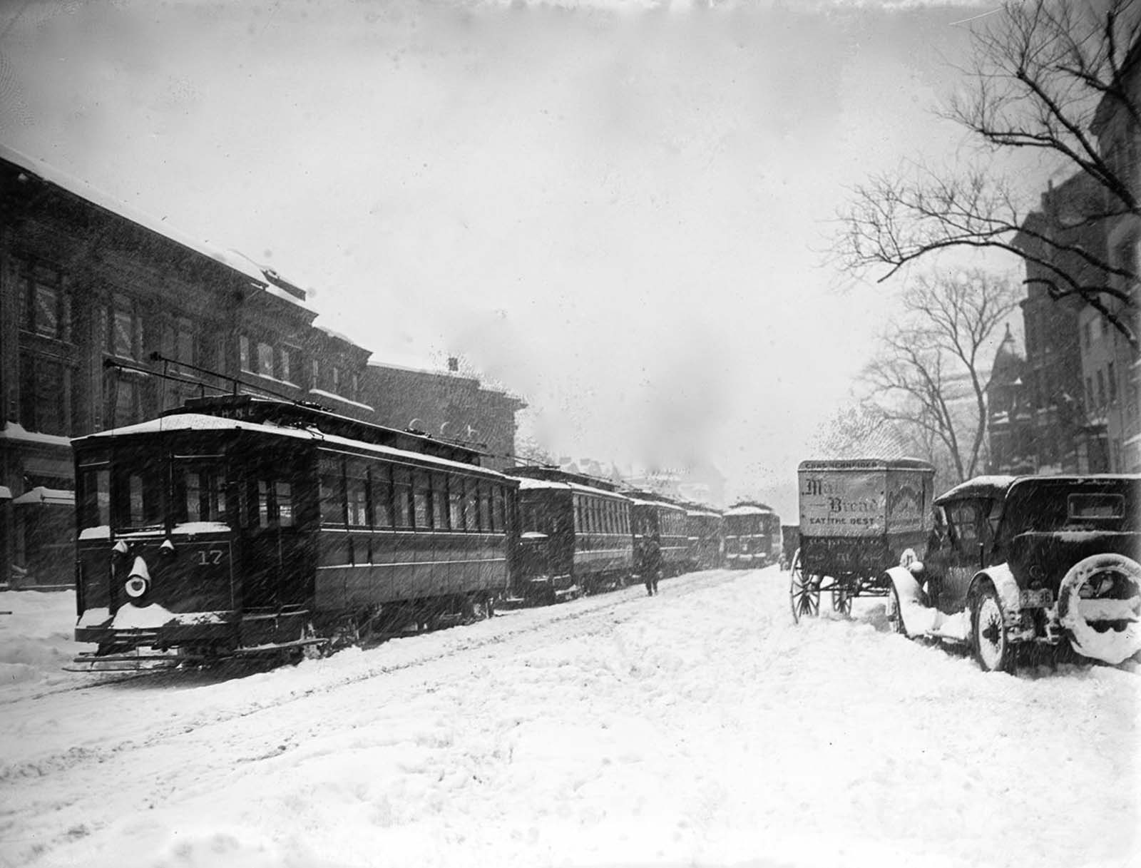 knickerbocker storm photos washington DC