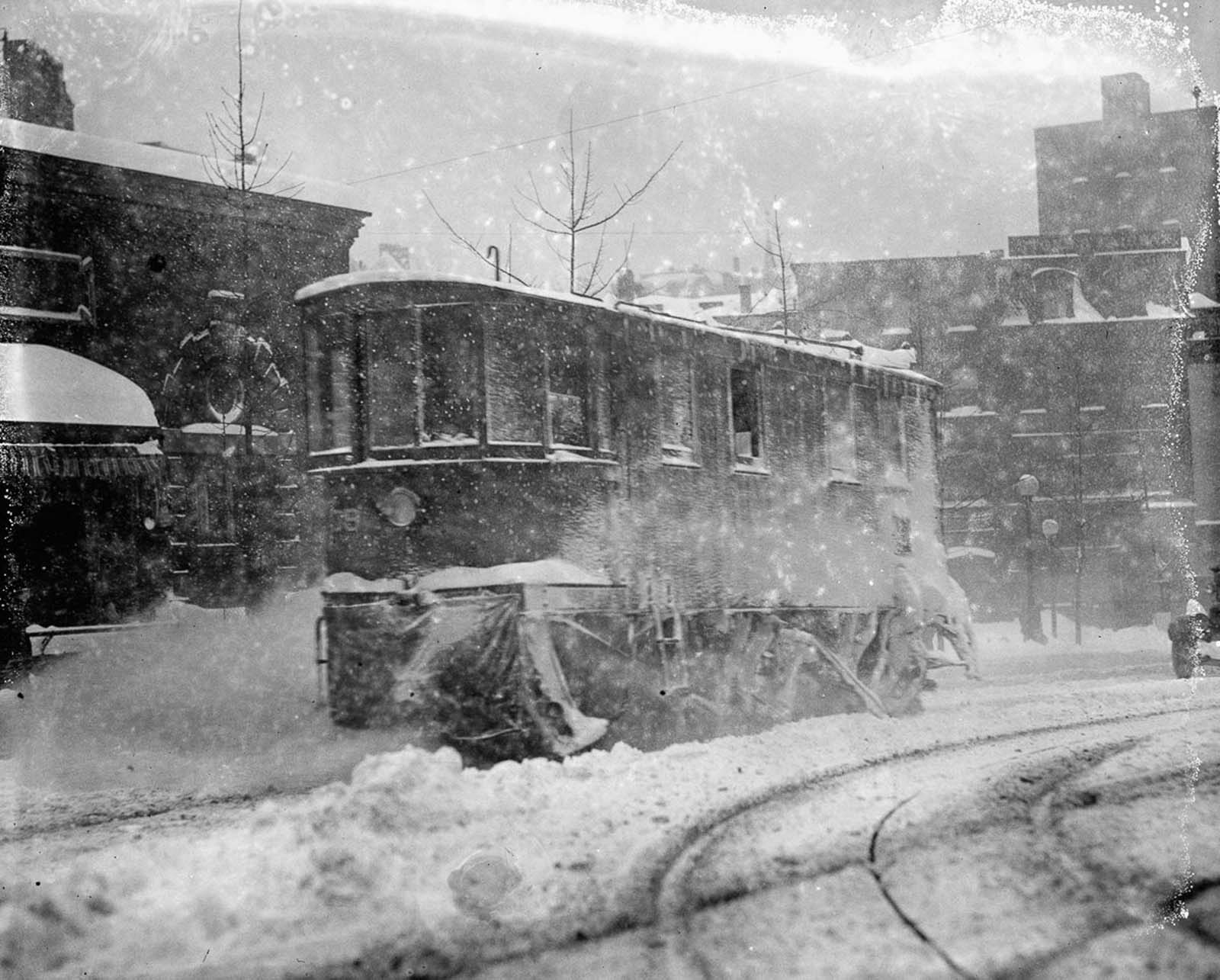 knickerbocker storm photos washington DC