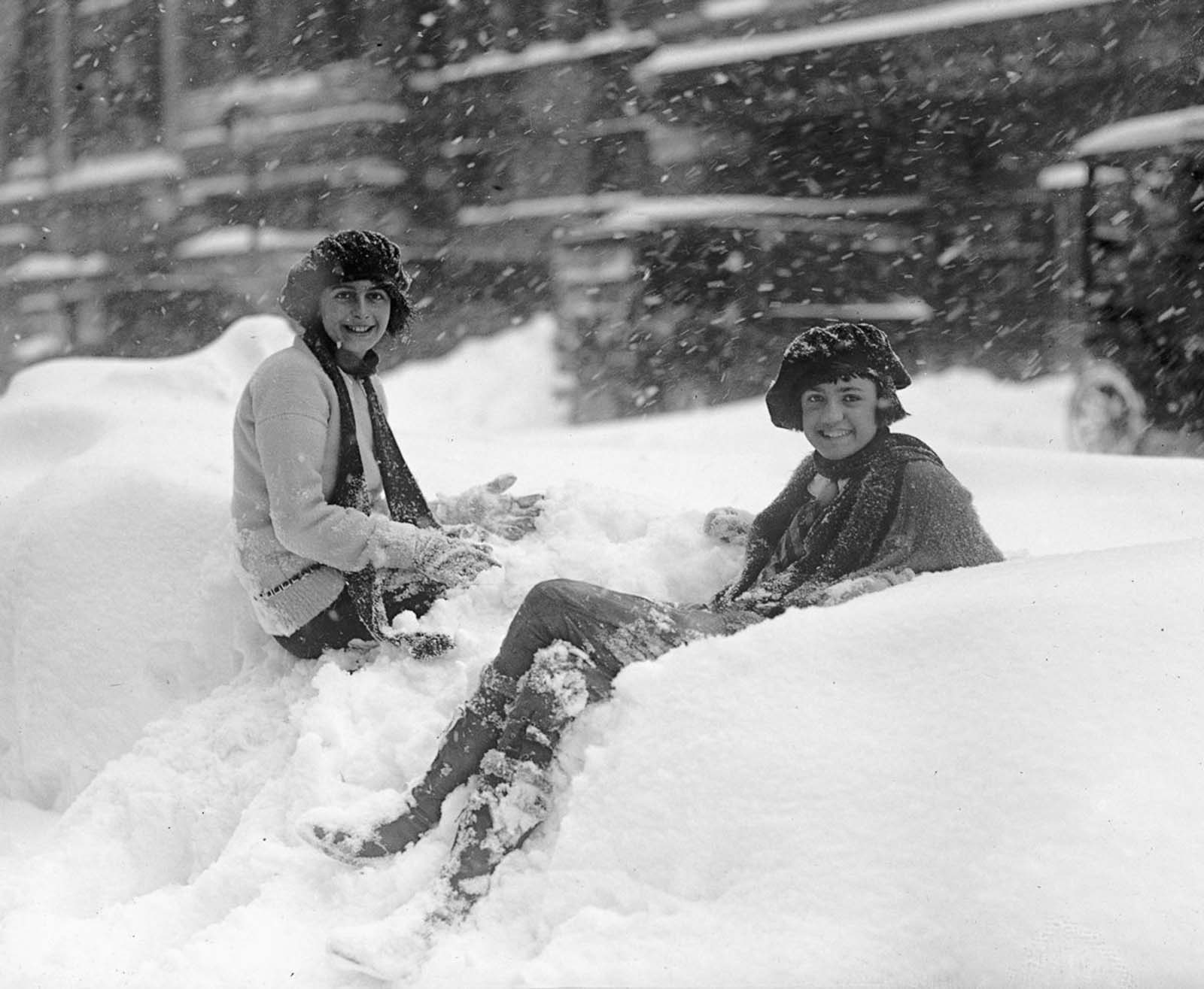 knickerbocker storm photos washington DC