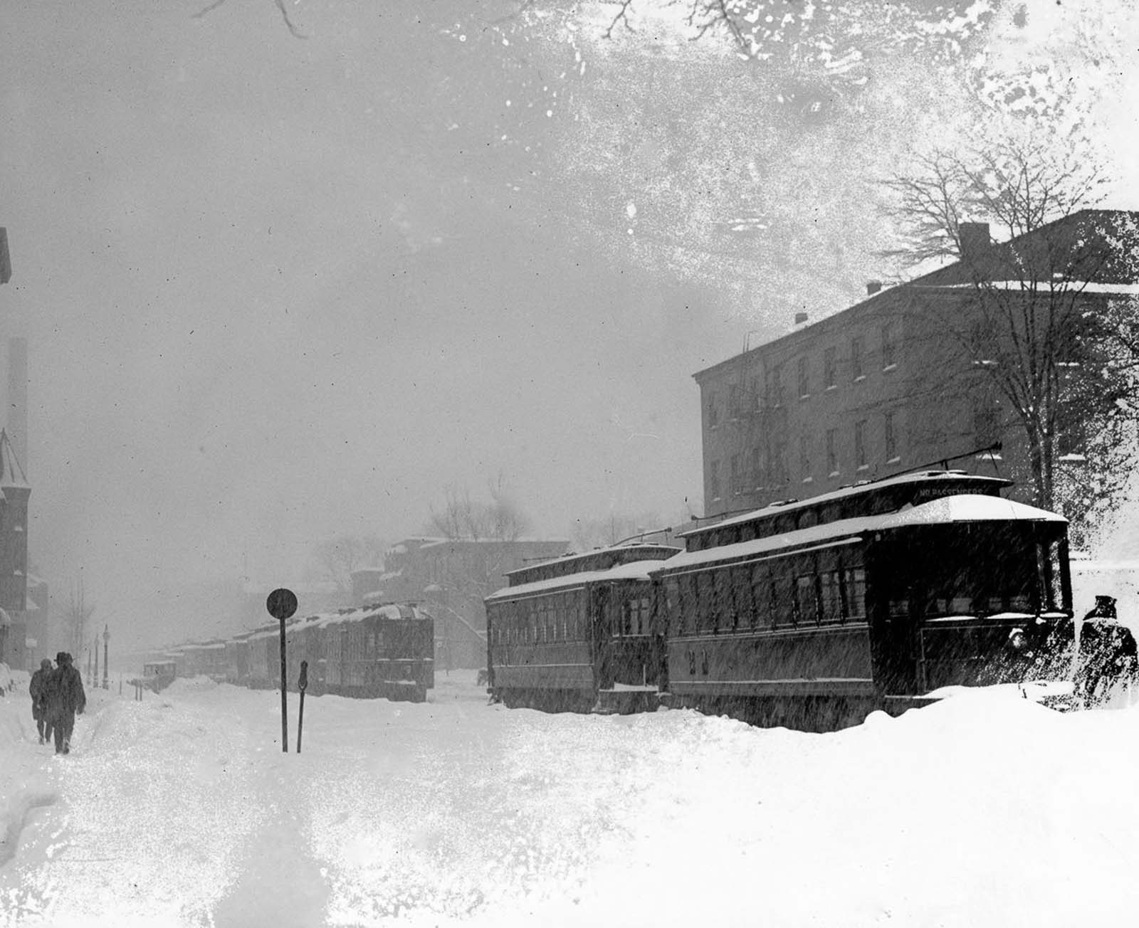 knickerbocker storm photos washington DC