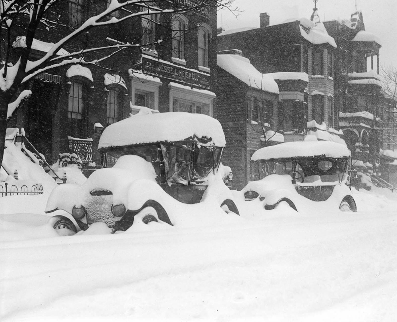 knickerbocker storm photos washington DC