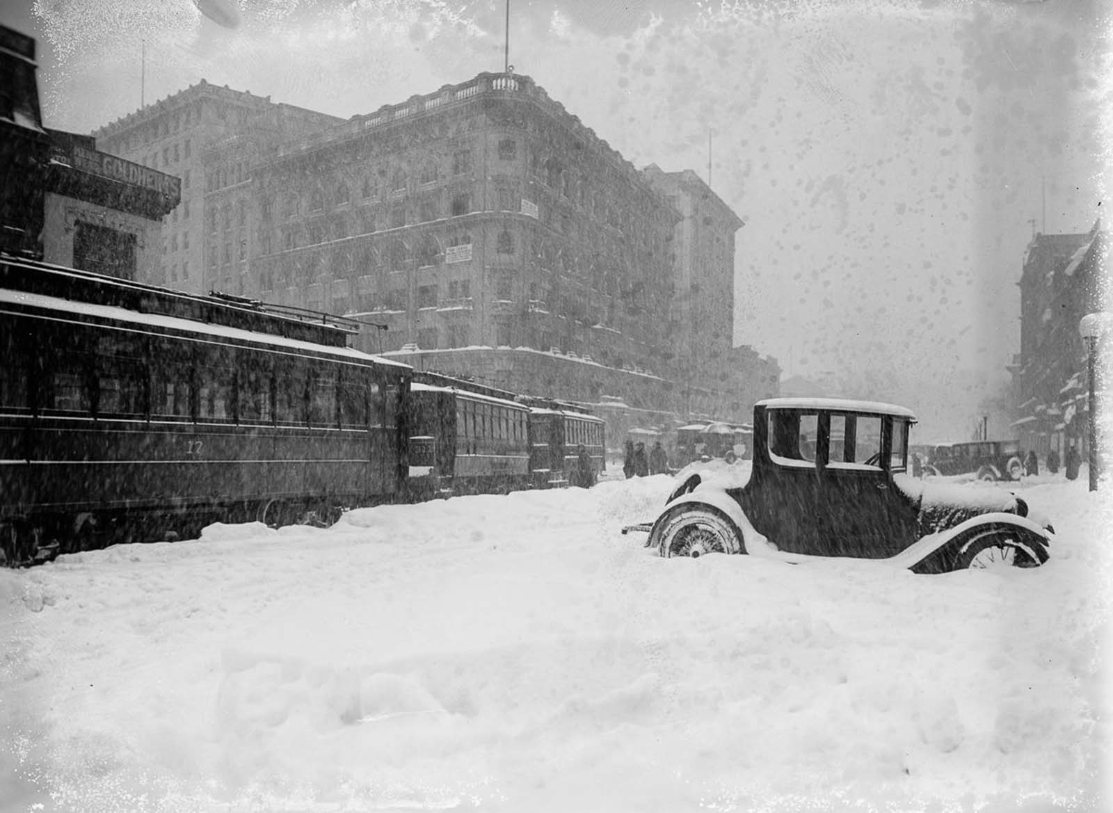 knickerbocker storm photos washington DC
