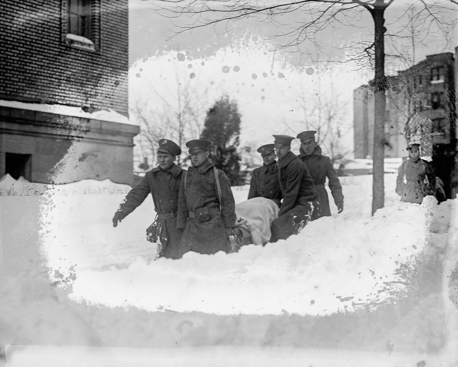 knickerbocker storm photos washington DC