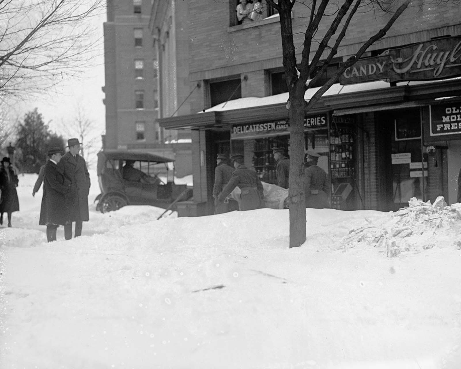 knickerbocker storm photos washington DC