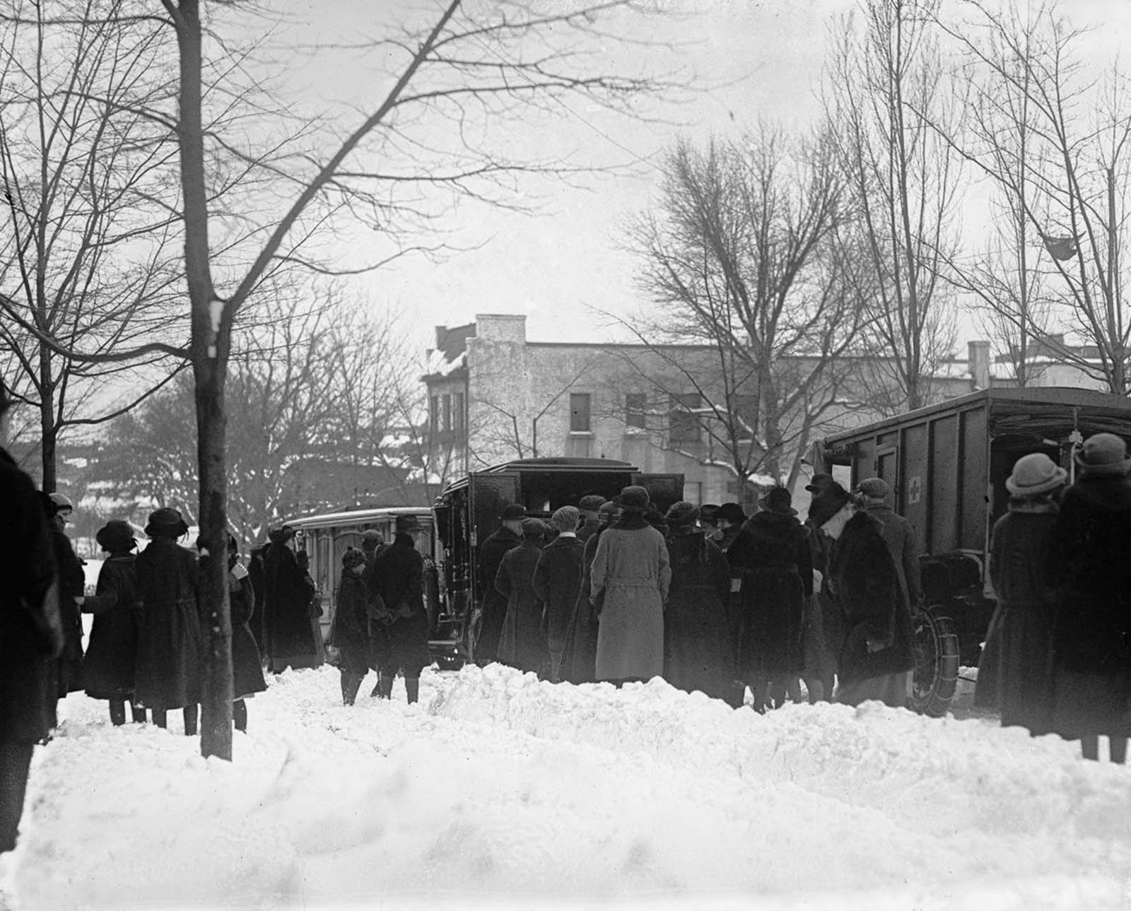knickerbocker storm photos washington DC