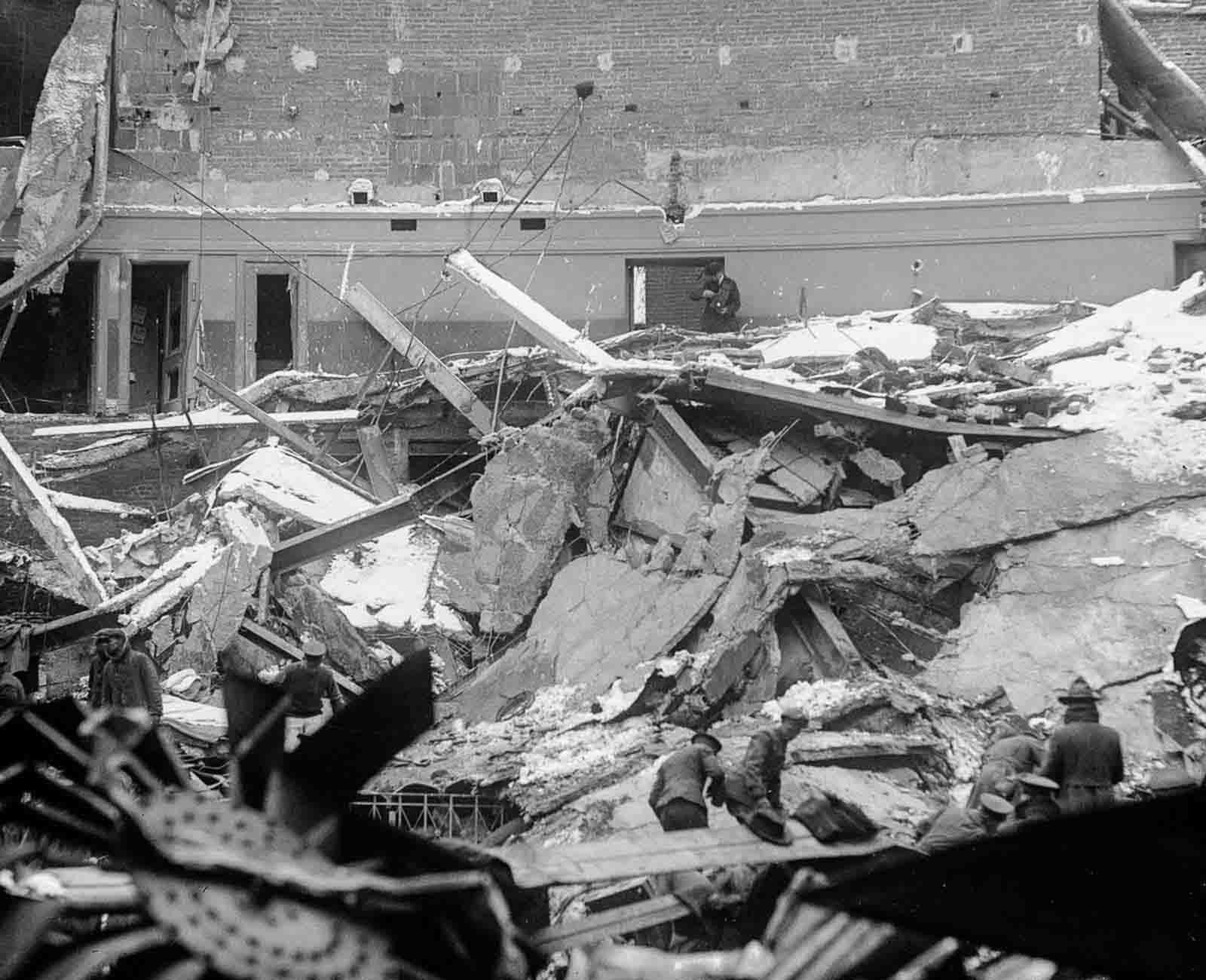 knickerbocker storm photos washington DC