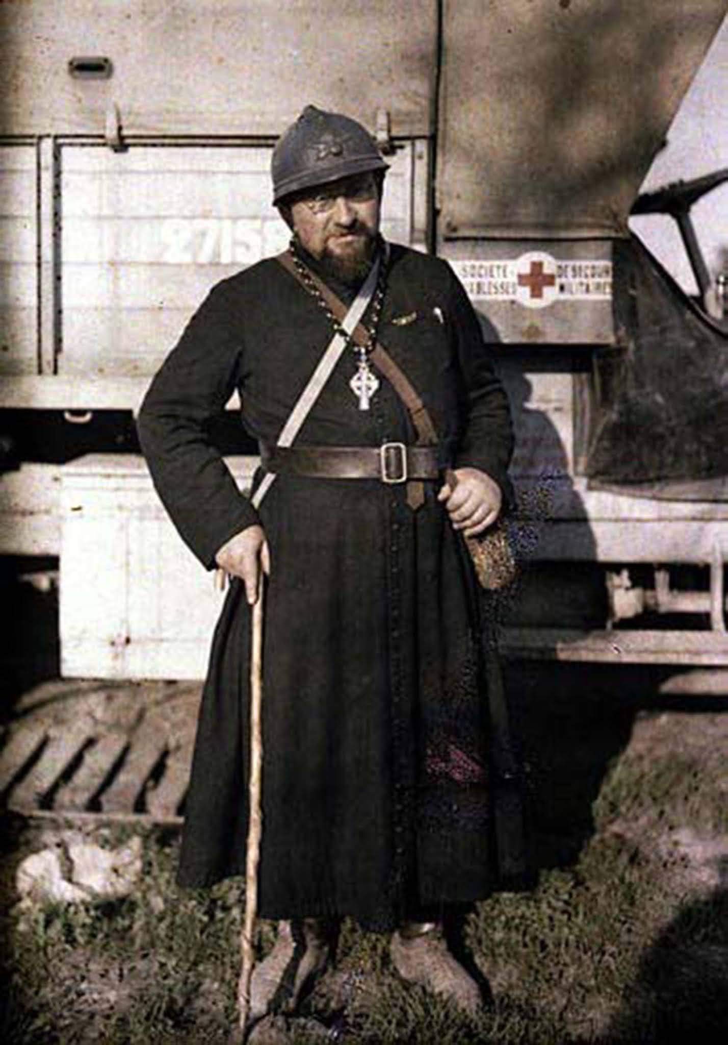 color photos french army great war