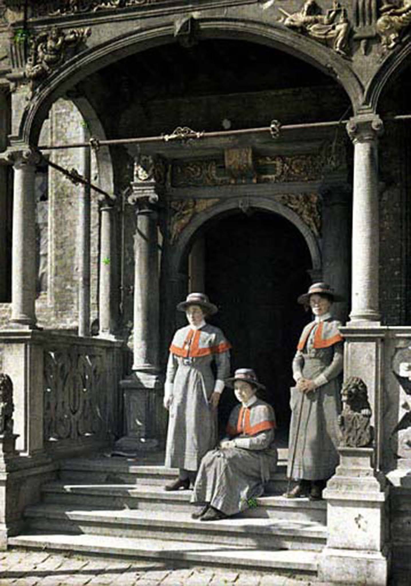 color photos french army great war