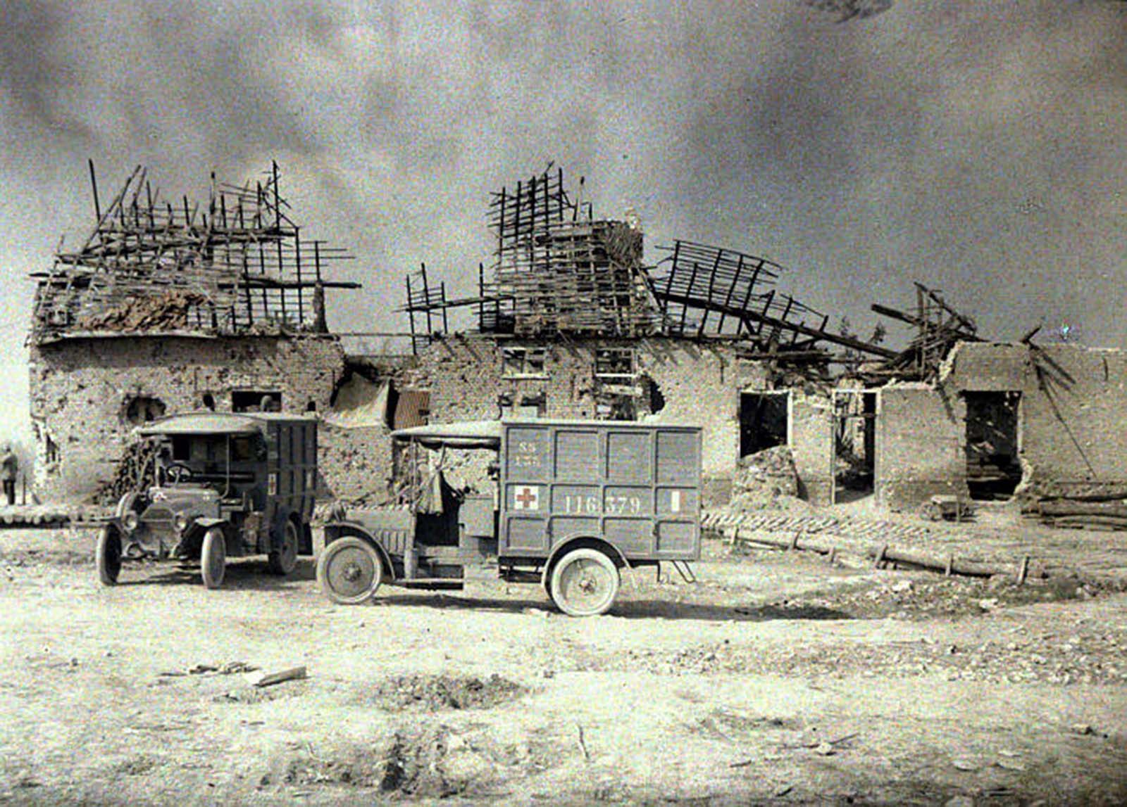 color photos french army great war