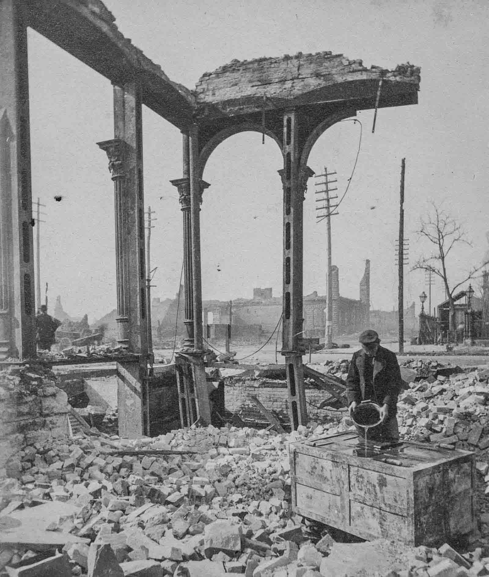 great chicago fire photos 1871