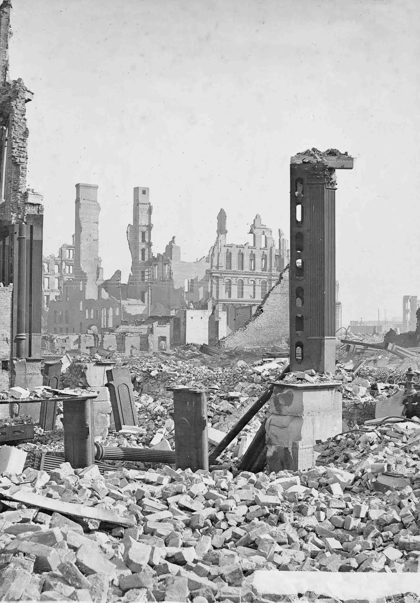 great chicago fire photos 1871