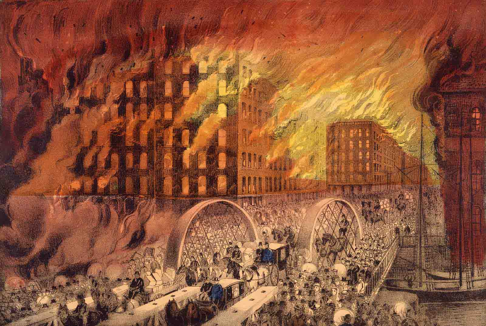 great chicago fire photos 1871