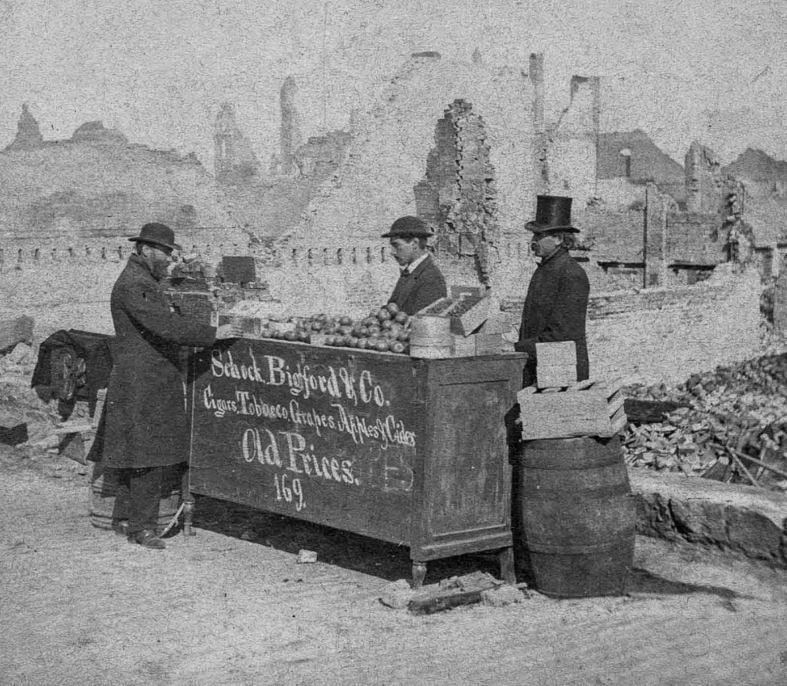 great chicago fire photos 1871