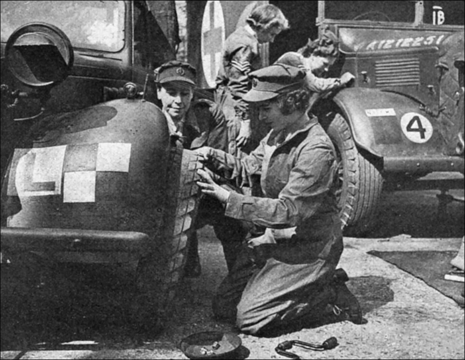 Queen Elizabeth II served as a member of the Auxiliary Territorial Service and trained as a military truck driver and mechanic.