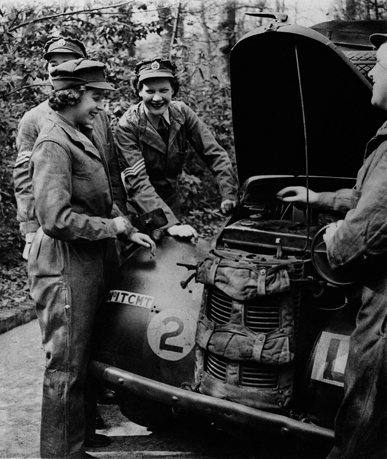 At the age of 19, Princess Elizabeth joined the Auxiliary Territorial Service (ATS). 