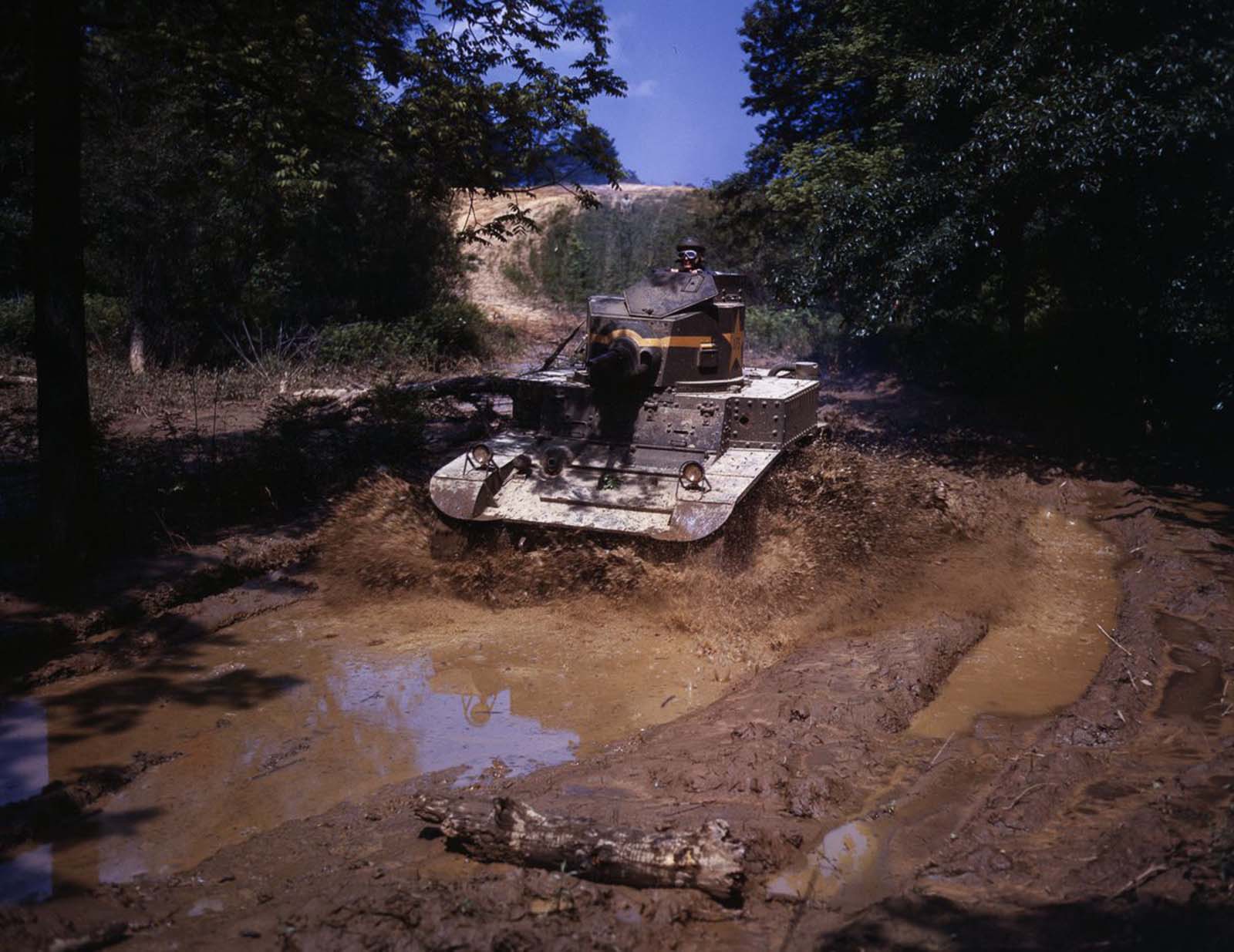 tank training fort knox world war two